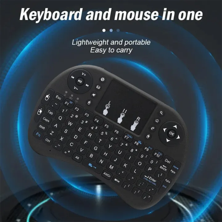MRSVI%20I8%202.4G%20Mini%20Wireless%20Keyboard%20Classic%20Black%20Air%20Mouse%20Remote%20Control%20Touchpad%20for%20Android%20TV%20Box%20PC%20Smart%20TV%20-%20Image%202