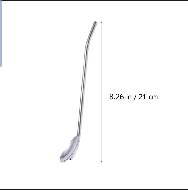 6%20Pcs/Pack%20Stainless%20Steel%20Oval%20Shape%20Metal%20Drinking%20Spoon%20Straw%20Reusable%20Straws%20Cocktail%20Spoons%20Set(Primary%20Color)%20-%20Image%205