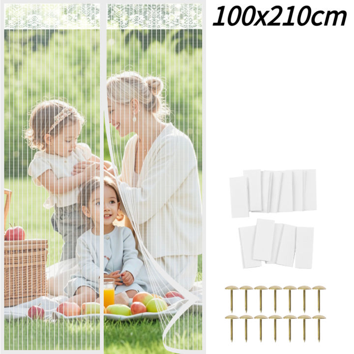 Magnetic%20Screen%20Door%20Net%20Self%20Closure%20Pets%20Dog%20Friendly%20Durable%20Fiberglass%20Mesh%20Curtain%20Keep%20Bugs%20Mosquito%20Out%20For%20Bedroom%20Door%20-%20Image%207