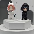 Naruto Tailed Beast Costume Figurine Q-version Naruto Kakashi Sakura Sasuke Itachi Peripheral Figurine Desktop Ornament. 