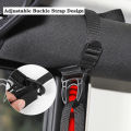 Car Rack Roll Bar Coat Hook Holder Clothes Hanger 45cm for Jeep Wrangler TJ JK JL Gladiator JT Unlimited 4xe 1997-2026 2/4-Doors. 