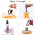 5ml Empty Perfume Refill Atomizer – Portable Travel Spray Bottle with Durable Metal Body. 