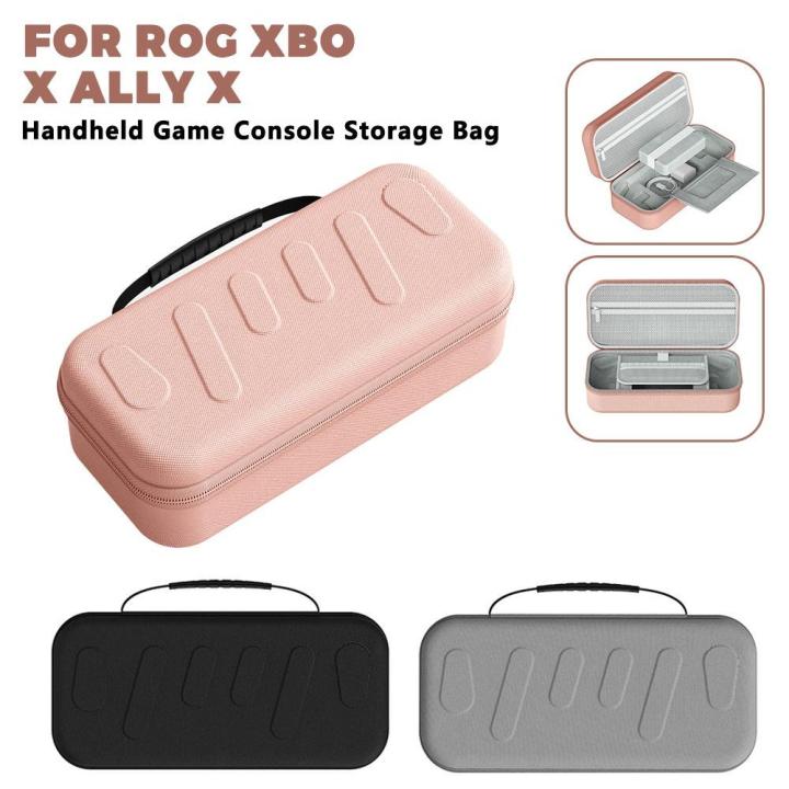 For ROG XBOX Ally/X EVA Portable Storage Pouch Shockproof Anti Drop Game Console Case For Charging Cables Gaming Accessories