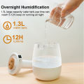 Air Humidifier 1.3L Large Capacity Humidifier Essential Oil Diffuser Desktop Double Spray Humidifier Fragrance Aroma Diffuser. 