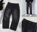 Black And Wash Ice Color Light Blue  Loose Fit Jeans Fashion Pant for Men | Multicolor | Baggy Pants Men. 