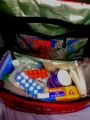 First aid box for home with medicine | survival kit | +75 items | pill box | organizer. 