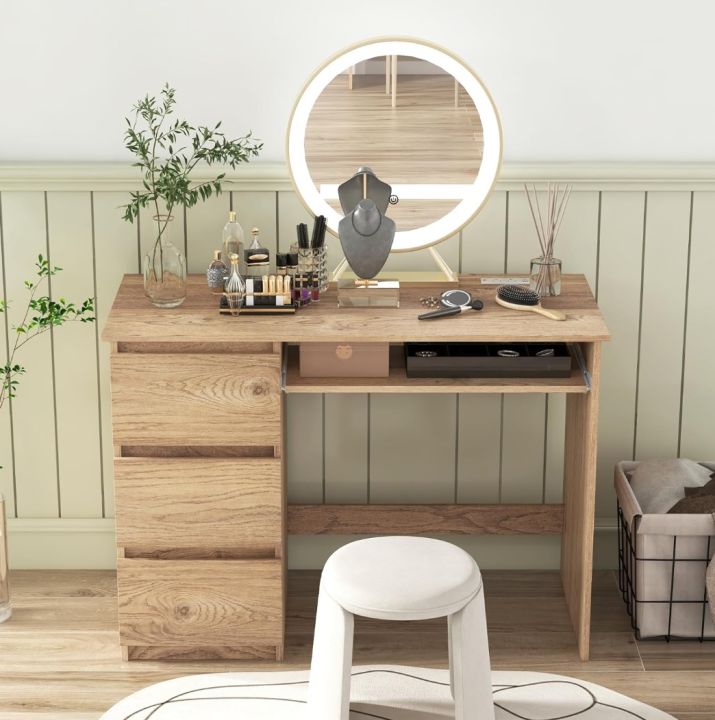 Eson's%20Computer%20Desk%20with%20Drawers%20and%20Hutch,%20Wooden%20Student%20Desk%20for%20Small%20Space,%20Home%20Office%20Desk%20Writing%20Table%20for%20Bedroom%20-%20Image%205