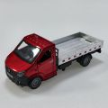 (Bagged) 1/34 Scale Alloy Pullback Three-Door Truck, Stylish Design, Can Carry Cargo, Boy's Toy, Die-Cast Metal..