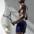 Summer Cotton Loose Men's Underwear Boxer Briefs Comfortable Shorts Boxer Briefs Arrow Pants. 