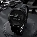 POSHI Sport Watch for Man Luxury Digital Wristwatch Stopwatch Luminous with Date Week Original Waterproof Clock free shipping. 