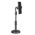 Tiktok, sketch and Art drawing, and YouTube videos creator Compatible Compact Lightweight Mobile Smart Phone Tripod Stand - Black. 