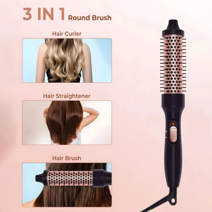 PTC%20Heated%20Curling%20Iron%20Brush%2032mm%20Thermal%20Round%20Brush%20Anti%20Scald%20Hair%20Styler%20Volumizing%20Curler%20for%20Home%20Salon%20Use%20-%20Image%203