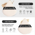 MAANGE 25pcs Professional Makeup Tool Set 20pcs Makeup Brushes Velvet Storage Bag 3pcs Triangle Powder Puffs Brush Cleansing Egg. 