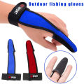 Protector Gloves Single Finger For Fishing Bare Fingertips Fishermen Surfcasting Non-Slip Glove Sea Fishing Tool.