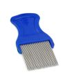 Fine-toothed stainless steel needle row comb to remove scorpion grass locust pet comb cat dog flea comb grooming comb. 