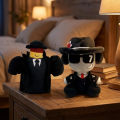 Hot Game Forsaken Azure Plush Toy Cartoon Movie Peripheral Plushie Game Enthusiast Children's For Fans.