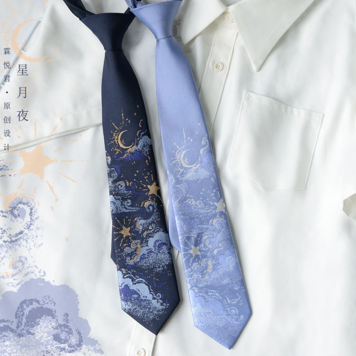Anime Ties Cosplay JK Uniform Lolita Student Men Women Moon Harajuku Kawaii Tie Gift Clothing Prop Accessories