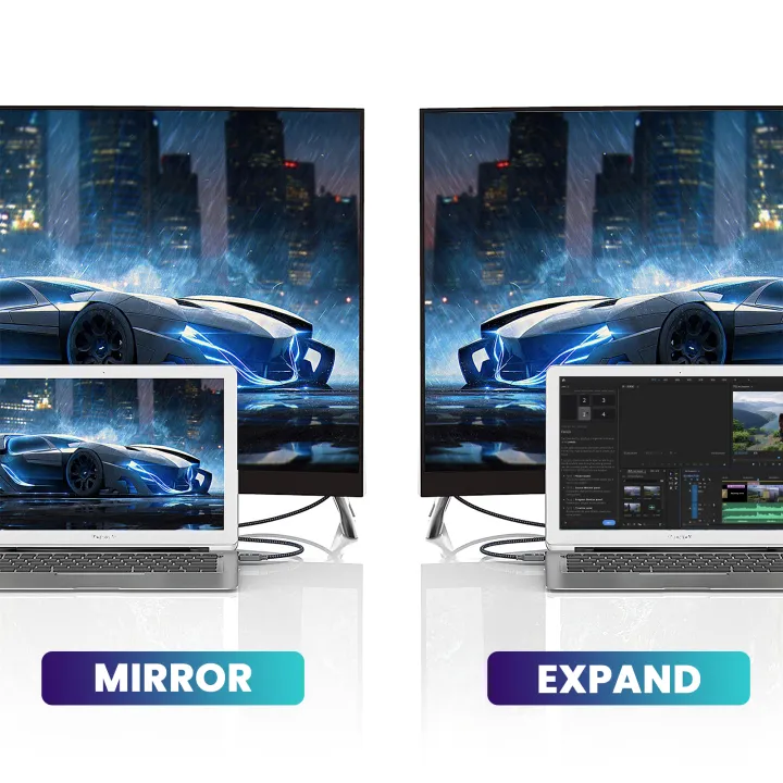 4K%20DisplayPort%20to%20HDMI%20Cable%20Adapter%203.3ft%201m%20%20DP%20to%20HDMI%20Male%20Video%20UHD%201440P/2K@120Hz,4K@30%20Nylon%20DP%20to%20HDTV%20Uni-Directional%20C%20-%20Image%204