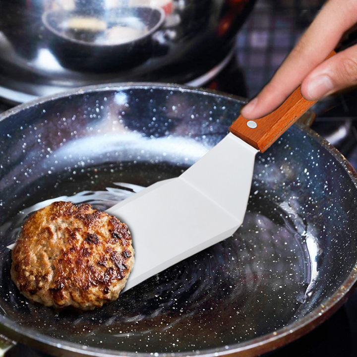 Stainless%20Steel%20Square%20Head%20Steak%20Cooking%20Spatula%20Wood%20Handle%20Pizza%20Shovel%20Pancake%20Beef%20Turner%20Scraper%20BBQ%20Utensils%20For%20Kitchen%20-%20Image%205