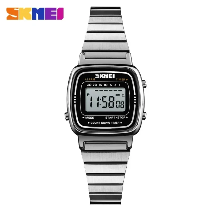 SKMEI%201901%20Luxury%20Watch%20for%20Women%20Small%20Dial%20Stainless%20steel%20Digital%20Waterproof%20Ladies%20Wristwatches%20Womens%20Girl%20Montre%20femme%20-%20Image%203
