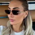Anti-ultraviolet, Lightweight Metal-free Frame Sunglasses, Trendy And Stylish For Both Men And Women Car Sunglasses2520. 