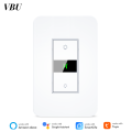 VBU Tuya WiFi US Smart Dimmer Switch Light Need Neutral Wire Touch Voice Control Lamp Switch Work with Alexa  Home lightify. 