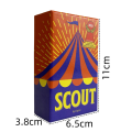 Scout Card Game Circus Scout Board Game 2-5 People Poker Card Deck For Party.