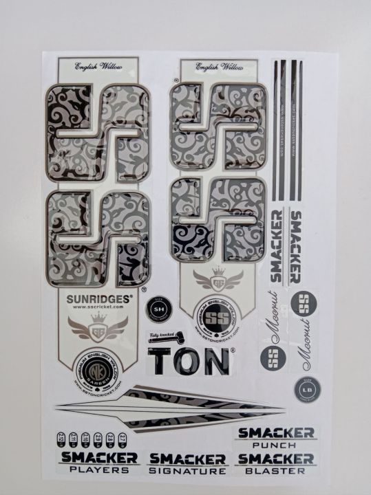 New 3D 2024 Latest SS TON SUNRIDGES Black & silver SMACKER Edition Top ...