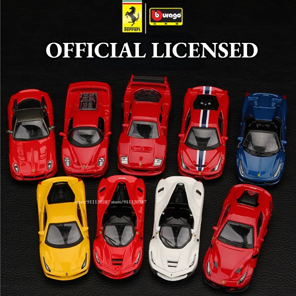 Bburago 1/64 Ferrari Car Miniature Model, BB11 Enzo Scale
