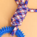 Supet Interactive Training Pet Toy Ring Spiked Ring Dog Teeth Cleaning Pet Supplies. 