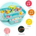 Go Fishing Game Board Play Set Fishing Toy Electric Water Circulation with Music Light Educational Toy for Kids. 