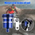 Aluminum Alloy Motorbike Rear Front Clutch Tank Clutch Tank Oil Fluid Cup Brake Fluid Reservoir Motorcycle Refitting Accessories. 