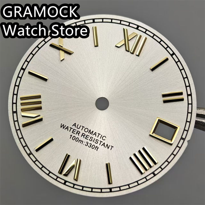 GRAMOCK%2029mm%20Roman%20Index%20Dial%20Black%20White%20Gold%20Red%20Blue%20Dial%20suitable%20for%20NH35%20NH36%20movement%20watch%20accessories%20repair%20tools%20-%20Image%205