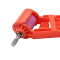 Electric Hand Drill Drill Grinder Portable Grinder Drill Grinder Ordinary Iron Straight Shank Drill Bit Grinding Stone Tool Set. 