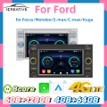 4G Network Car Radio Android 2Din for Ford Focus 2007 Mondeo S-max C-max Kuga  Fiesta Fusion Autoradio Multimedia Carplay. 