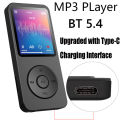 MP3 Player 1.8 in Screen Music Stereo Player Bluetooth-Compatible5.4 Built-in Speaker Support FM Radio E-Book Recording for Kids.