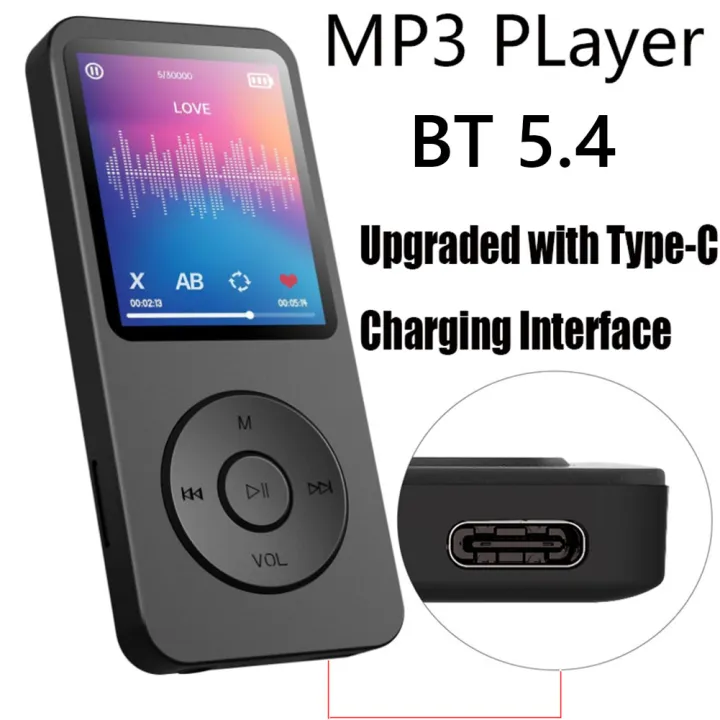 MP3%20Player%201.8%20in%20Screen%20Music%20Stereo%20Player%20Bluetooth-Compatible5.4%20Built-in%20Speaker%20Support%20FM%20Radio%20E-Book%20Recording%20for%20Kids%20-%20Image%203