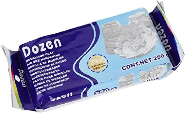 Dozen%20Modelling%20Clay%20Air%20Hardening%20250%20Grams%20(White)%20-%20Image%203