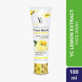YC Face Wash Lemon Whitening Radiant & Clear Skin 100ml. 
