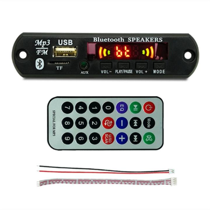 Bluetooth%20MP3%20FM%20Decoder%20Module%205V%201A%20USB%20TF%20Audio%20Player%20Module%20with%20LED%20Display%20connect%20to%20main%20Amplifier%20For%20Car%20Party%20Home%20Theater%20Sound%20System%20Music%20-%20Image%204