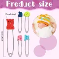 Baby Safety Pin/Napkin Safety Pin/Diaper Pins Multicolour With Plastic Head -01nos. 