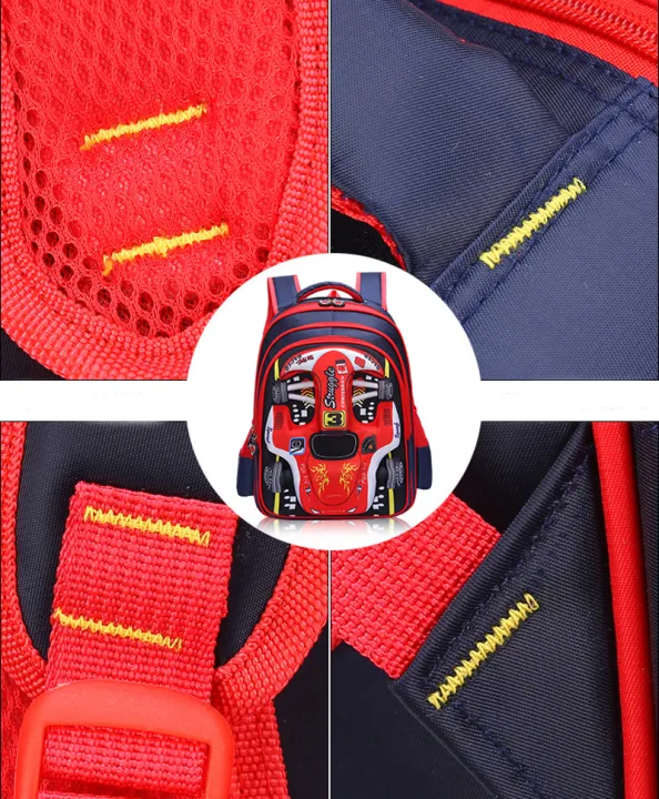 FashionCartoon%20Racing%203D%20Kid%20Backpack%20Boy%20Girl%20Blue%20Green%20Red%20Kindergarten%20Primary%20School%20Bag%203-16year%20Student%20Children%20Backpack%20-%20Image%207