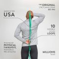 Stretch Out Strap with Exercise Book, USA Made Top Choice Stretch Out Straps for Physical Therapy, Yoga Stretching Strap. 