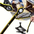 Car Labor-saving Jack Ratchet Wrench Scissor Jack Garage Tire Wheel Lug Wrench Handle Labor-saving Wrench Car Repair Tool. 
