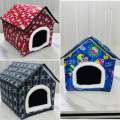 Warm Cat Bed Pet Basket Cozy Kitten Lounger Cushion Cat House - Cat House. 