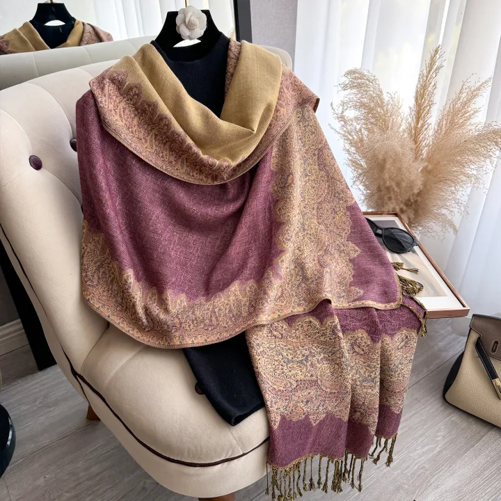 2025%20Tassel%20Blanket%20Design%20Thick%20Pashmina%20New%20Winter%20Warm%20Soft%20Shawl%20Wrap%20Print%20Scarf%20Women%20Coldproof%20Neckerchief%20Poncho%20Stoles%20-%20Image%203