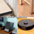DIY Anti-slip Furniture Pads Thick 6mm Black Mute Mats Bumper Damper Self-Adhesive Furniture Table Chair Foot Protection Pads. 