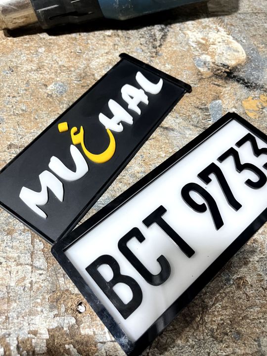 Customized%203D%20Acrylic%20Bike/Motorcycle%20Show%20Plate%20%7C%20Personalized%20Number%20Plate%20with%20Raised%20Letters%20for%20Bikes%20%7C%20Motorcycle%20Accessories%20-%20Image%205