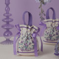 VIKAMA 10pcs Fresh Flower Bags, Wedding Gift Bags, Sweet Bags, Multi-Functional Drawstring Pouches, Durable And Beautiful.