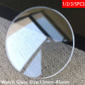 1/2/3/5PCS Thickness 1.0mm Round Watch Glass 15mm To 45mm Smartwatch Replacement Crystal Lens Flat Mirror Glass Watch Accessorie. 